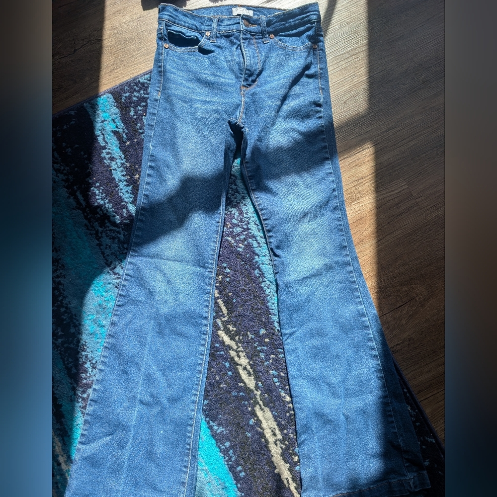sofia by sofia vergara Blue Boot-Cut Jeans